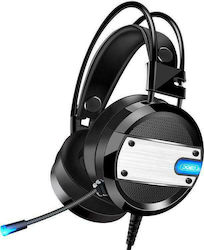 XO GE-02 Over Ear Gaming Headset με σύνδεση USB / 2x3.5mm