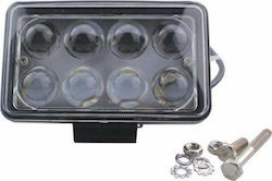 Carman Squareς Waterproof Headlights Car LED Universal 12 - 32V 24W 1pcs