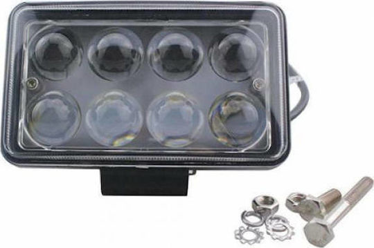 Carman Squareς Waterproof Headlights Car LED Universal 12 - 32V 24W 1pcs