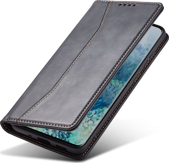 Bodycell PU Leather Book Δερματίνης Μαύρο (Redmi 6)