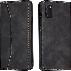 Bodycell PU Leather Μαύρη (Galaxy A31)