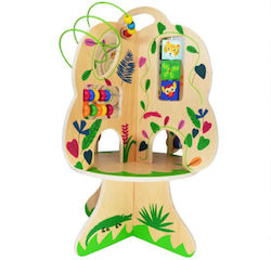 Jumini Baby Toy Δέντρο Δραστηριοτήτων made of Wood for 24++ Months