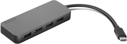 Lenovo Hub 4 Θυρών USB 3.1 με σύνδεση USB-C