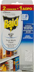 Raid Food Moth Paper Παγίδα για Σκόρο με Κολλητική Επιφάνεια 3τμχ