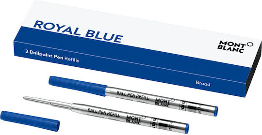 MontBlanc 2 Replacement Inks for Fine Blue Pen