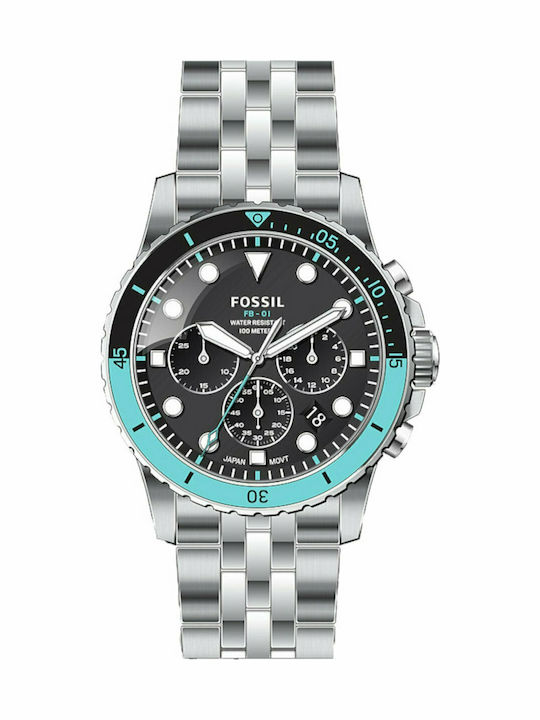 Fossil FB-01 Мъжки Часовник 42мм На Батерия със...