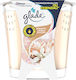 Glade Duftkerze Gefäß mit Duft Vanilleblüte Beige 129gr 1Stück