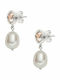 Emporio Armani Essential Earrings made of Steel with Stones & Pearls