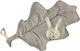 Egmont Baby Comforter Doudou Leaf Gray