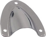 Boat Air Duct Cover Stainless Steel 57x55x16mm SIlver