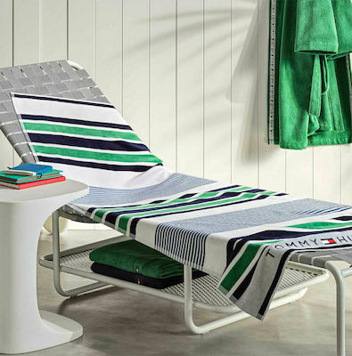 Tommy Hilfiger Court Sport Beach Towel Cotton 180x90cm.