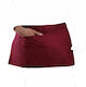 Apron Waist Burgundy