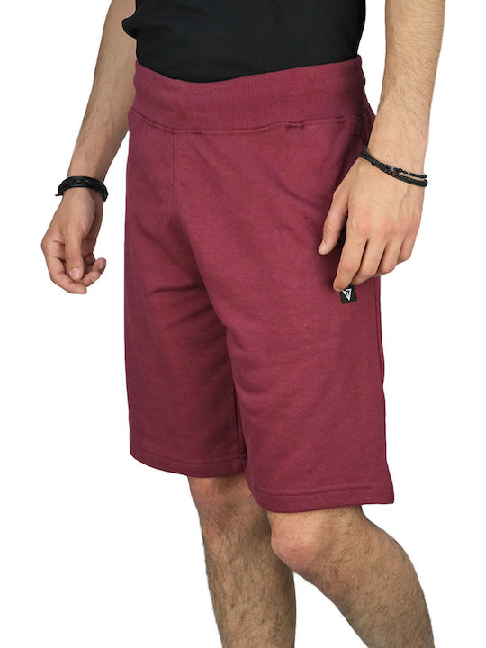 Magnetic North Men's Athletic Shorts Burgundy