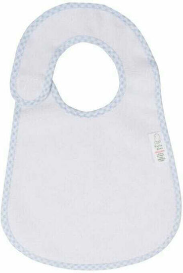 Figlio Bino Bib Fabric with Hoop & Loop Fastener Ciel