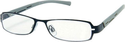 Eyelead Ε119 Unisex Reading Glasses +1.25 Black