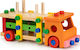Ecotoys Превозно средство Wooden Constructor от дърво за 36++ месеца