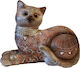 Karvounis Decorative Cat Polyresin 14x12cm 1pcs