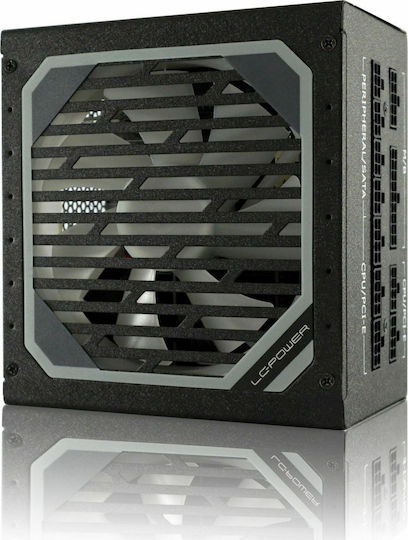 LC-Power LC6650M rev. 2.31 650W Черен Компютърно захранване Пълен модул 80 Plus Gold