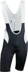 Demaraz Men's Cycling Pants with Braces Black