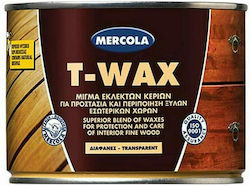 Mercola T-Wax Κερί Άχρωμο Σατινέ 375ml