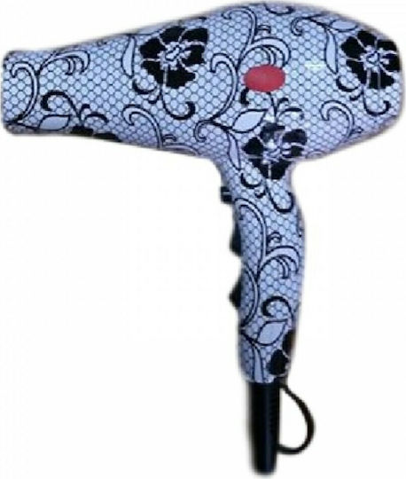 Hairlux Italy Επαγγελματικό Πιστολάκι Μαλλιών 2200W Bianco Fiore