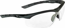 Swiss Eye Shooting Glasses Lancer Tactical with Anti-Scratch Coating, Anti-Glare & UV Protection Black