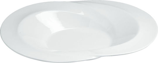 Tognana Magnum Serving Platter Oval made of Porcelain White 58x42cm