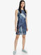 Desigual Denia Mini Kleid Blau