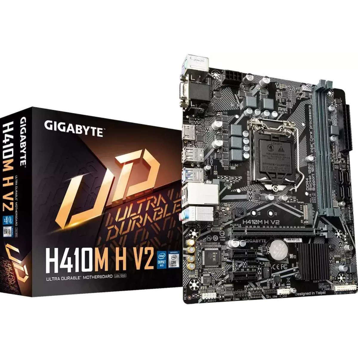 Gigabyte H410M H V2 rev. 1.0 Motherboard Micro ATX με Intel 1200 Socket