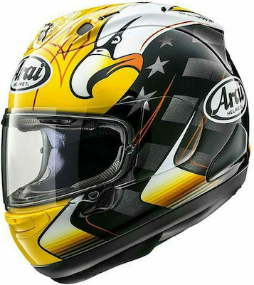 Arai RX-7V Full Face Helmet with Pinlock ECE 22.05 KR American Eagle ARAIRXAMEREAL