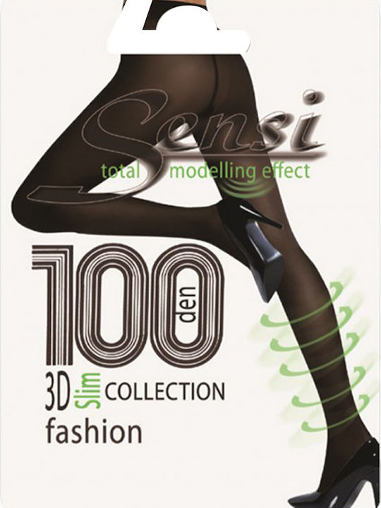 Sensi 3D Непрозрачен Дамско чорапогащник 100 De...