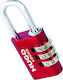 Hugo Locks PA30 Aluminum Padlock Brass Combinat...