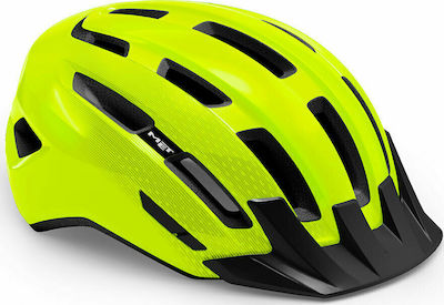 MET Downtown Mountain Bicycle Helmet Yellow