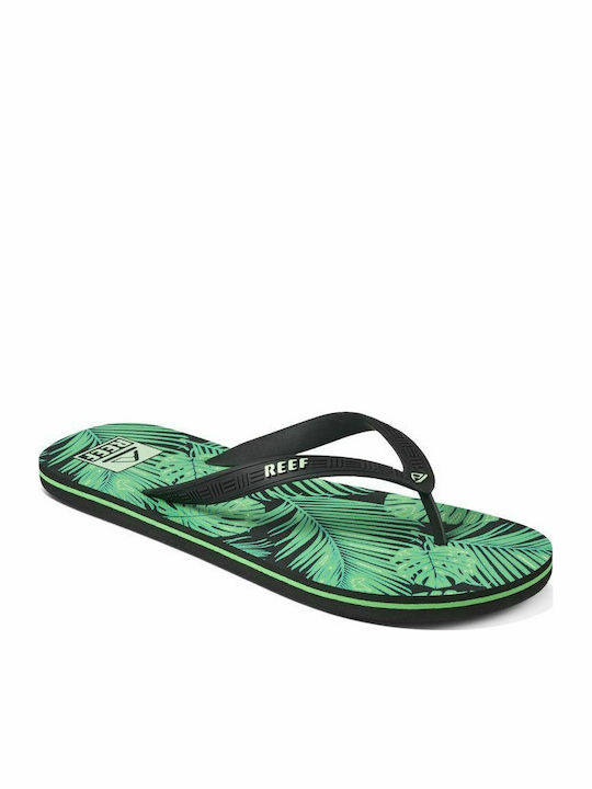 Reef Seaside Flip Flops bărbați Negri