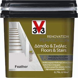 V33 Renovation Perfection Floors & Stairs Χρώμα Σατινέ
