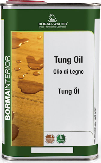 Borma Wachs Tung Oil Λάδι Συντήρησης Διαλύτου Άχρωμο Ματ 500ml