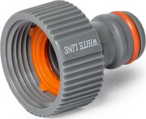Bradas WL-2196 Wasserhahn-Schlauchverbinder mit Weiblichem Gewindetyp 13mm Weiß