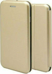 iNOS Curved M-Folio Златист (Huawei P Smart S / Y8P) iNOS Curved M-Folio Златист (Huawei P Smart S / Y8P)