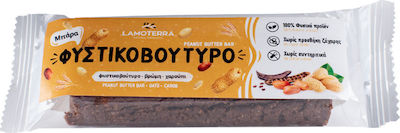 Lamoterra Bar Oat with Peanut butter & Carob No Added Sugar (1x80gr) 80gr