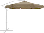 Woodwell Replacement Umbrella's Fabric Beige 3m
