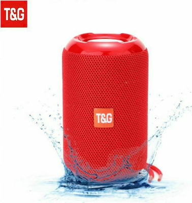 T&G Bluetooth-Lautsprecher 5W mit Batterielaufzeit bis zu 3 Stunden Rot