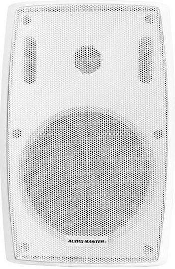 Audio Master Επιτοίχιο Ηχείο 30W (Τεμάχιο) Λευκό