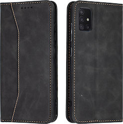 Bodycell PU Leather Portofel Piele artificială Negru (Galaxy A51) 04-00327