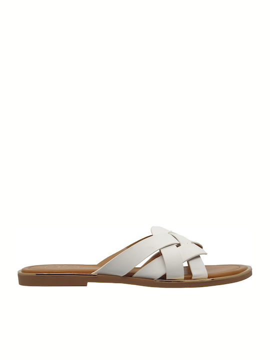 Seven Women's Flat Sandals In White Colour M403Y2521651