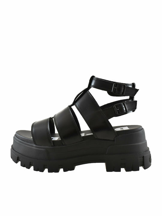 Buffalo Aspha Women's Flat Sandals with Strap i...