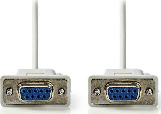 Nedis Кабел VGA женски - VGA женски Бял 2м (CCGP52050IV20)