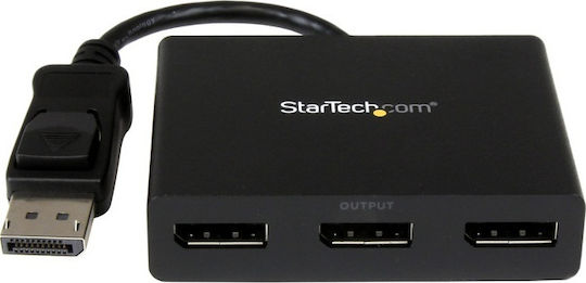 StarTech 3-Портов Конвертор DisplayPort Мъжки към DisplayPort Женски 1 Брой