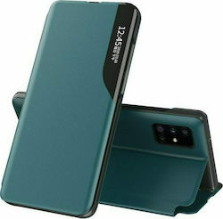 Hurtel Eco Leather View Carte Piele artificială Verde (Galaxy Note 20)