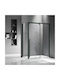 Karag Santorini 500 NR-10 Cabin for Shower with Sliding Door 140x70x200cm Clear Glass Nero