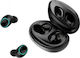 Ipipoo TP-18 In-ear Bluetooth Handsfree Earphones with Sweat Resistance and Charging Case Black